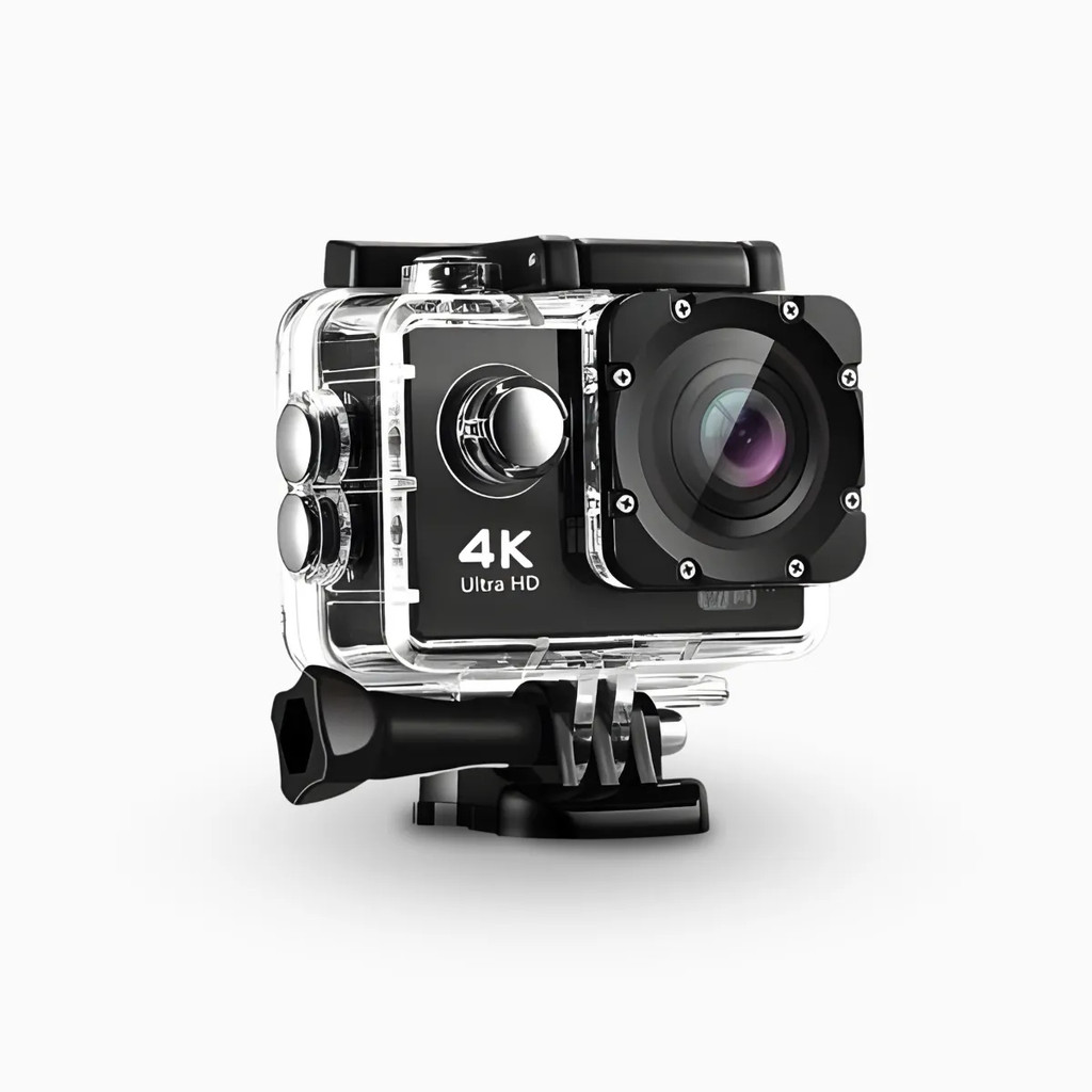 Câmera Filmadora Sport 4k Ultra Hd Wi-fi Capacete Pro Go Action A Prova DAgua 30 metros