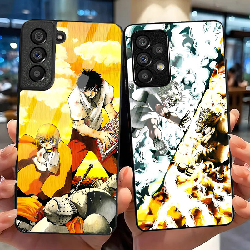 GASH BELL 01 Capa De Telefone De Vidro Para Samsung Galaxy S20 FE S20 Plus S21 S22 S23 S23 S24 S25 S26 Ultra