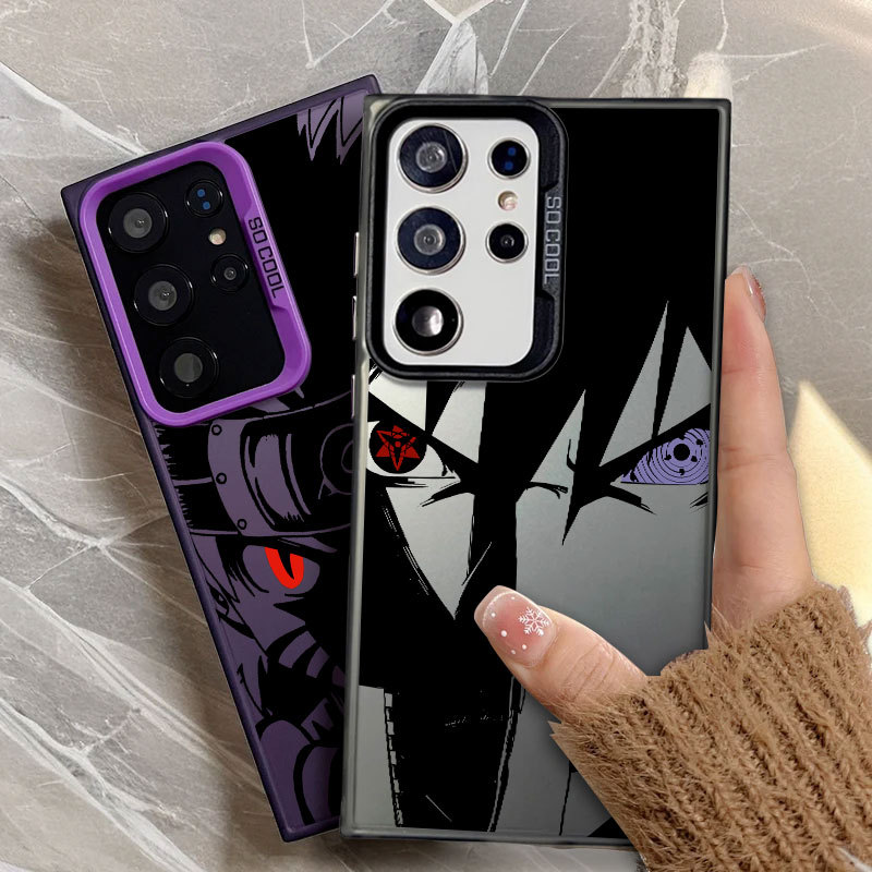 Sasuke Naruto Art Capa De Telefone De Luxo Para Samsung S26 Ultra S25 FE S23 S24 A57 A37 5G S22 S21 S20 S26EDGE 5G S25 P