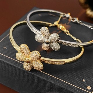 20 pulseira luz Design de luxo flor cheia de diamante zircão Super piscando nicho de alta qualidade requintado elegante 