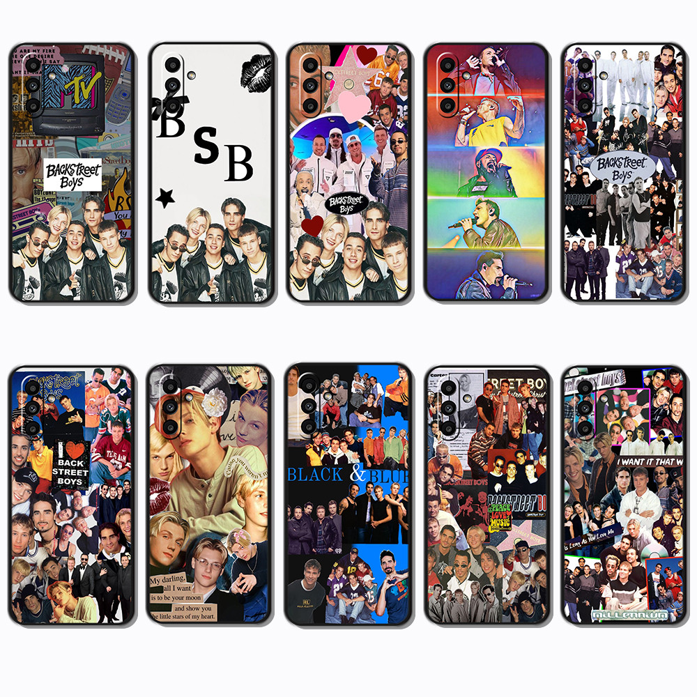 Moda Macio Preto Caso De Telefone Para Samsung Galaxy M15 M54 M62 M23 M14 M34 M3