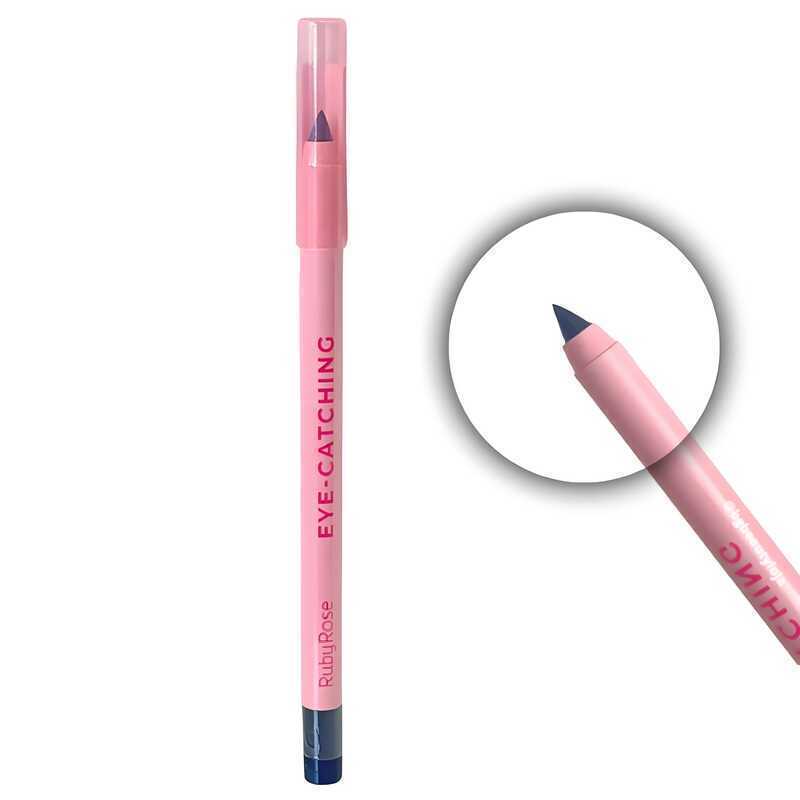 Lápis para Olhos Preto Ruby Rose HB-E2400 - Traço Fino e Aplicação Controlada — imagem 2 de 2