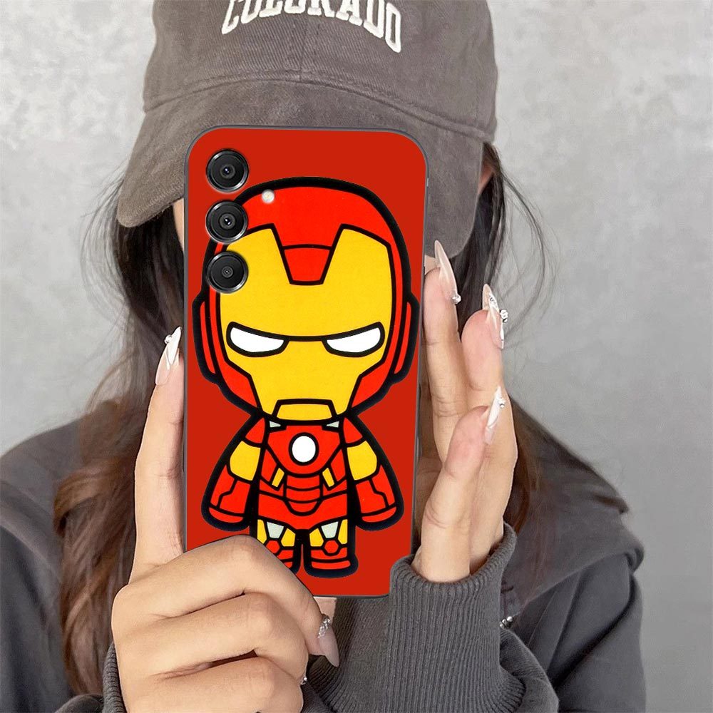 Capa De Telefone Do Homem Aranha De Ferro Deadpool Groot Para Samsung Galaxy A14 A15 A16 A17 A22 A23 A26 A27 A32 A35 A36