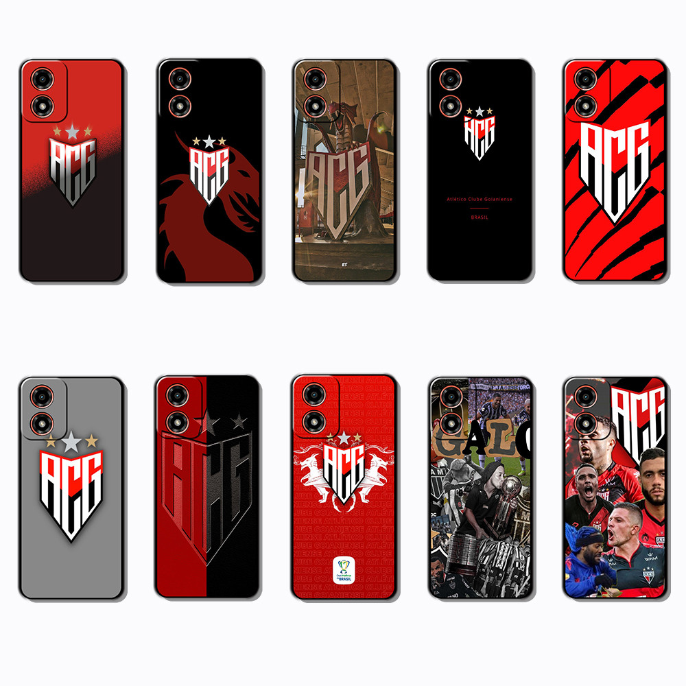 Capa De Telefone Preta Macia E Elegante Para Motorola Moto G04 G04S G05 G15 G35 