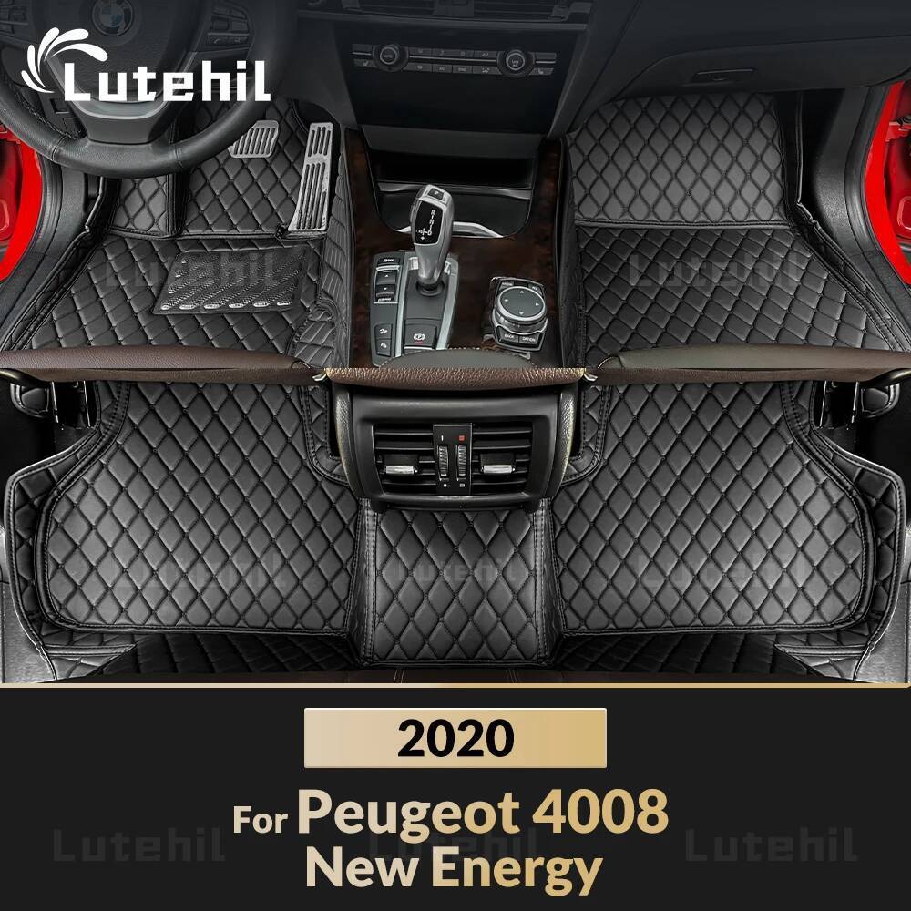 Tapetes De Carro Para Peugeot 4008 Nova Energia 2020 Capa De Tapete De Automóvel Detalhes Interiores Acessórios Peças De