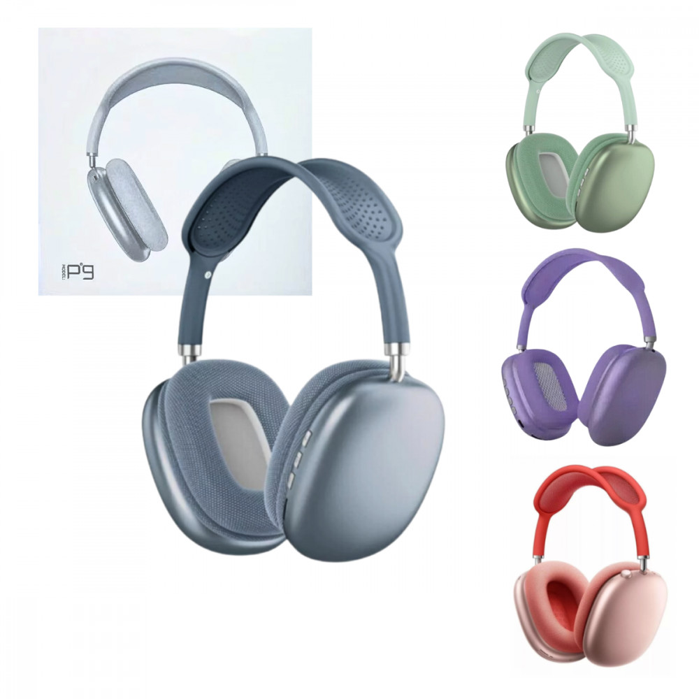 Fone de Ouvido Headphone Bluetooth Sem Fio Wireless P9 COLOR ROHS