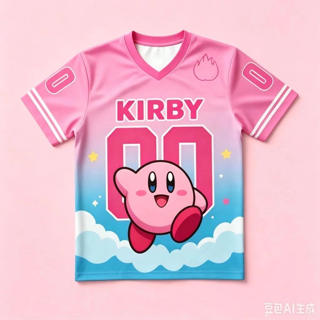 Novo Kirby Rei Dede Meta Cavaleiro Camiseta Crianças/Jovem Impressão 3D Manga Curta Meninos Meninas Anime Jogo Streetwea