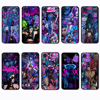 Capa De Telefone Preta Macia E Elegante Para Samsung Galaxy A03 Core League of Legends caseg