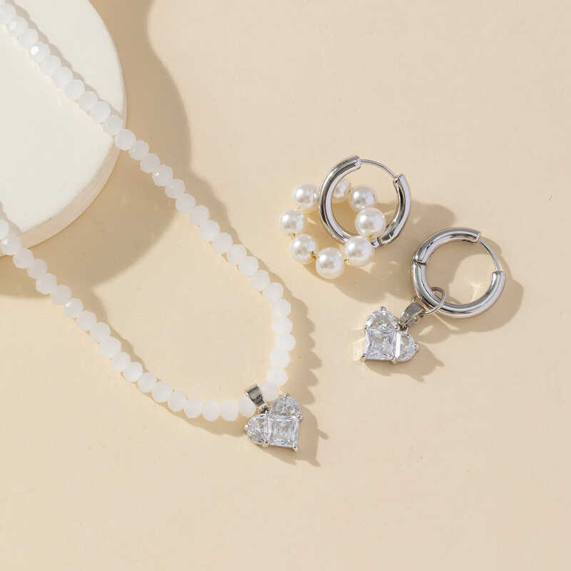 Novo estilo colar de pérolas feminino luz luxo temperamento High-End clavícula corrente 2018 nicho colar de pérolas