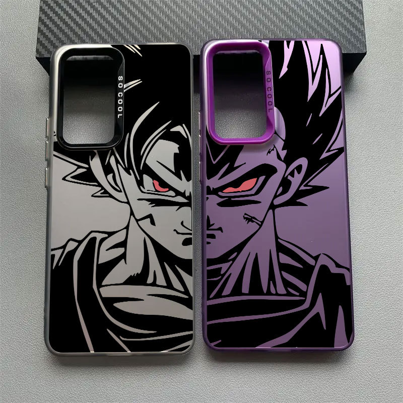 Capa De Telefone Dragon Ball Black Art Para Samsung A57 A56 5G A37 A36 A27 A17 A07 A54 A55 A35 A34 A32 A52 A53 A16 A26 A
