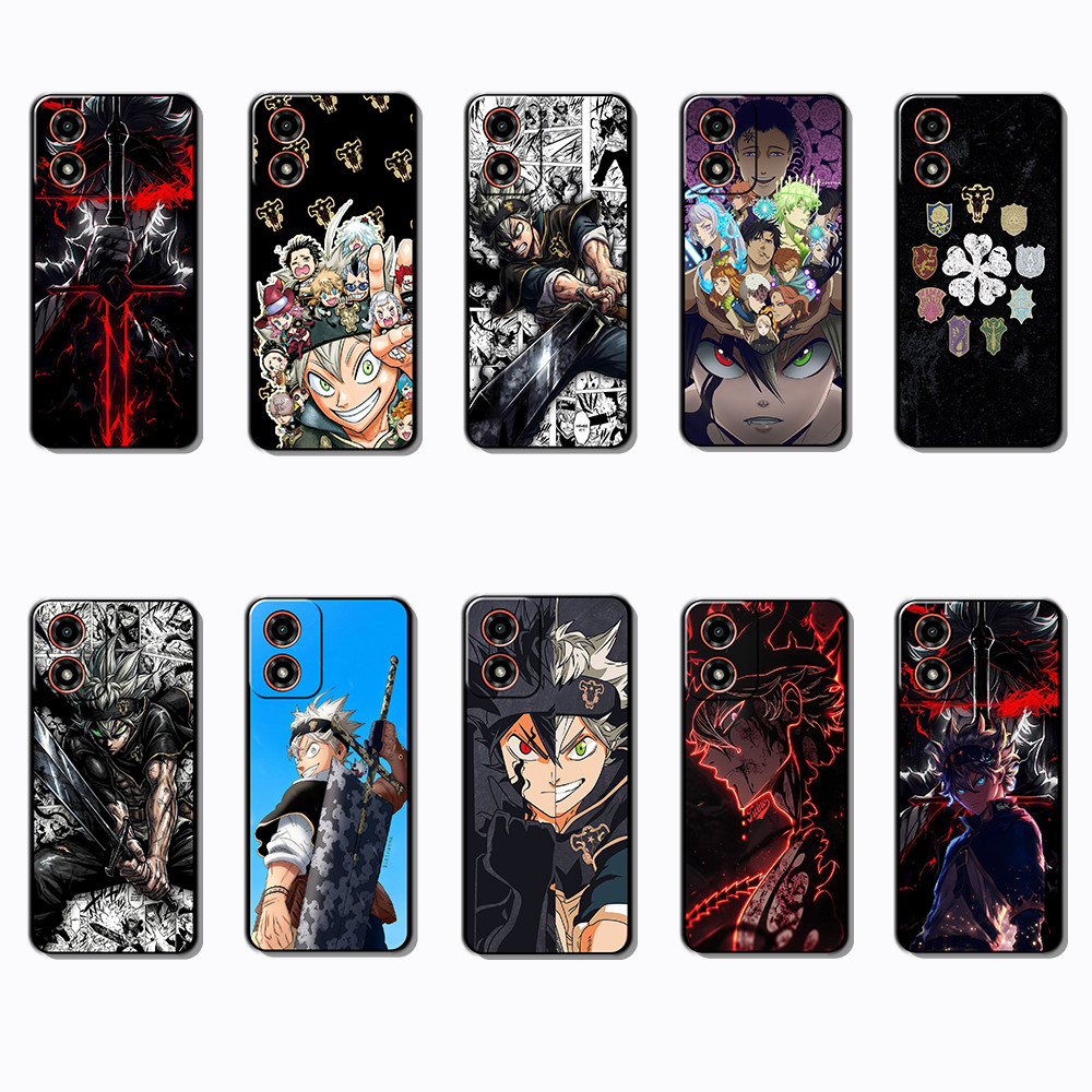 Capa De Telefone Preta Macia E Elegante Para Motorola Moto G04 G04S G05 G15 G35 