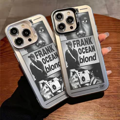 Frank Ocean Capinha Capa Silicone Samsung A55 A54 A35 A34 A15 A14 S24 S23 FE Ultra Plus A05 M34 Fosca Anti-impacto
