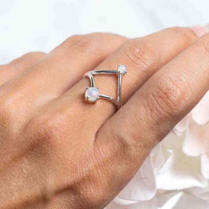 Anel de moda simples versátil acessórios de mão femininos da moda