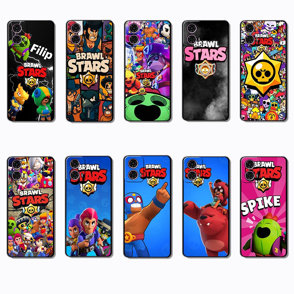 Moda Macio Preto Caso De Telefone Para Motorola Moto G24 G34 G85 G45 S50NEO E15 