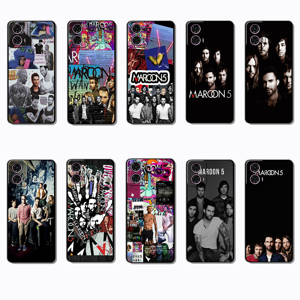 Capa De Telefone Preta Macia E Elegante Para Motorola Moto G24 G34 G85 G45 S50NE