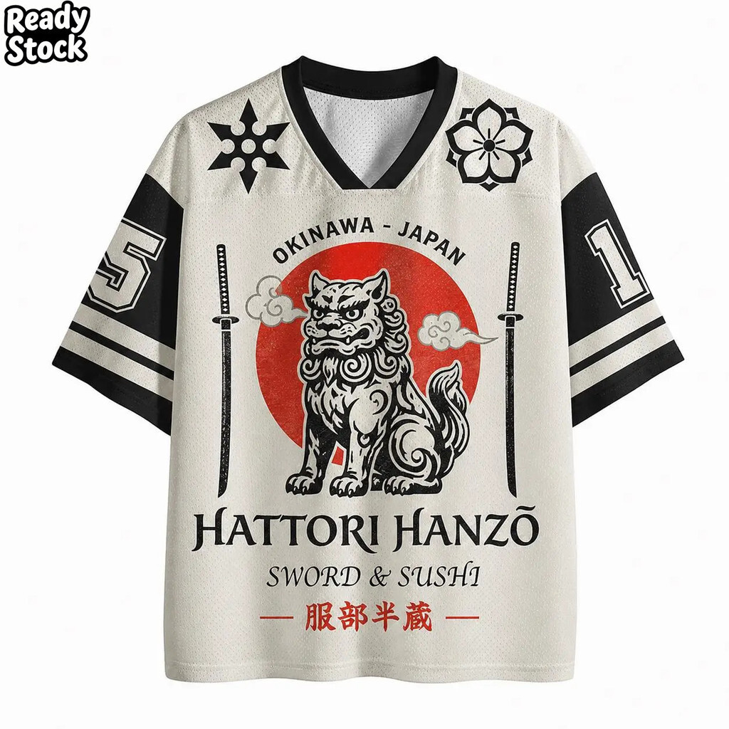 2026 Verão Venda Quente Moda Retro Samurai Roupas Impressão 3D Lazer Ao Ar Livre Esportes Fitness Estilo Rua Solto Camis
