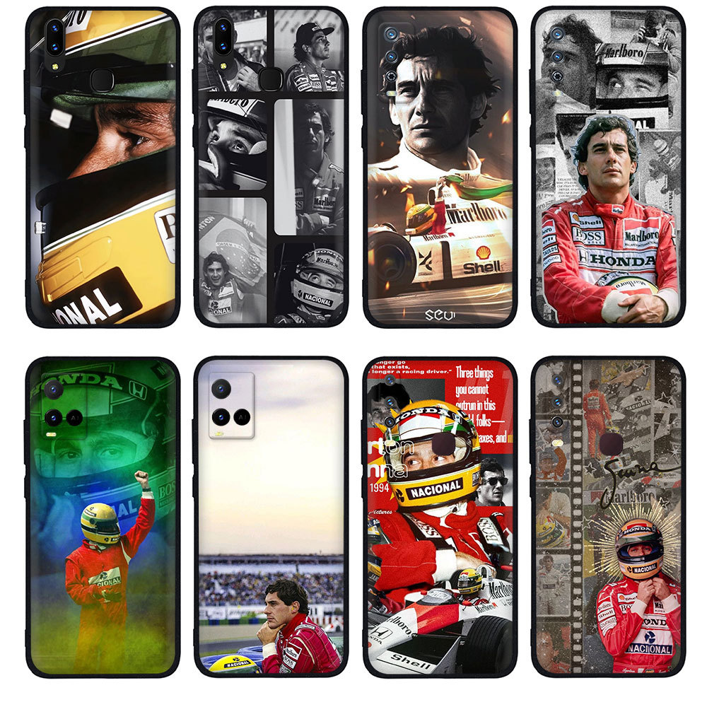 Samsung Galaxy A03 A03Core A01 A02 M02 A02S A03S TPU Caso Macio QL62 Ayrton Senna Telefone Embalagem