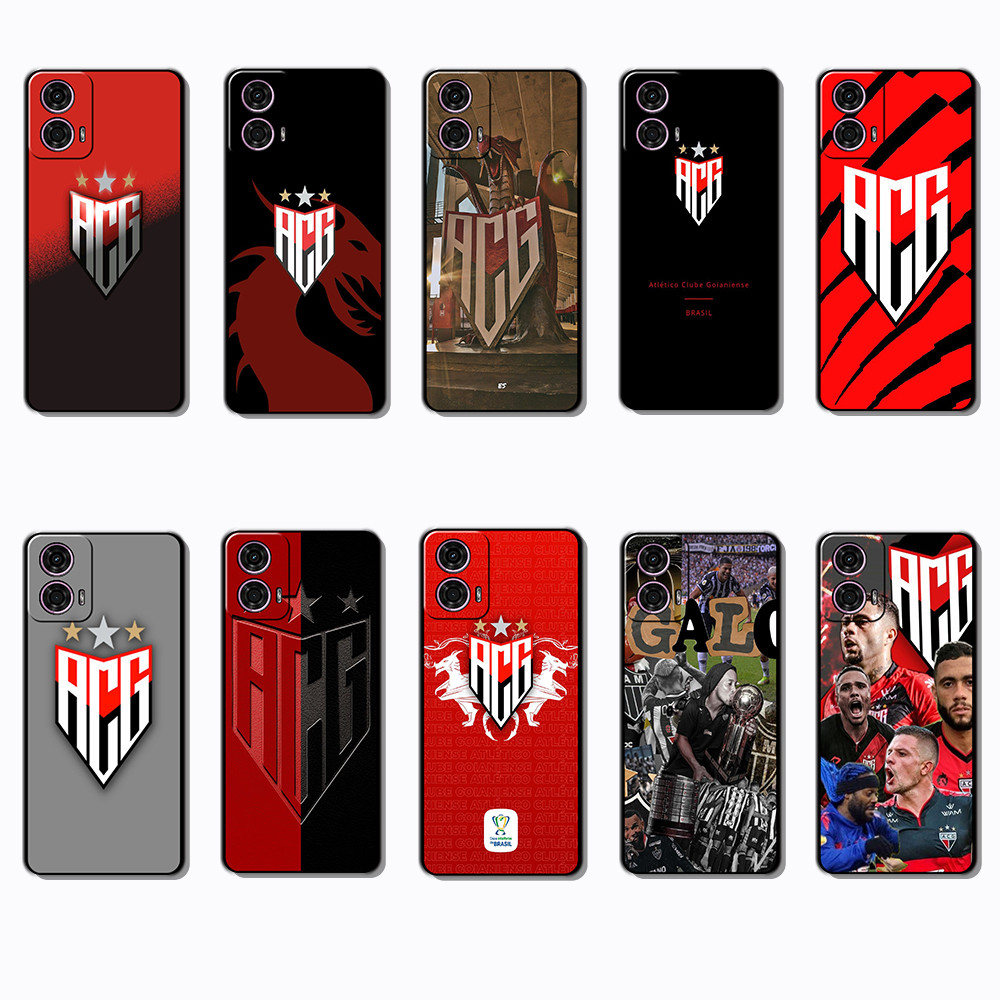 Capa De Telefone Preta Macia E Elegante Para Motorola Moto G24 G34 G85 G45 S50NE