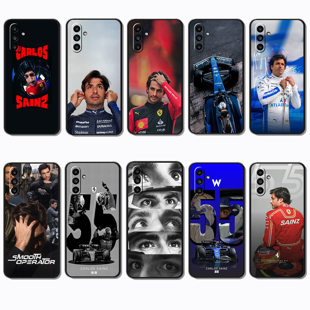 Moda Macio Preto Caso De Telefone Para Samsung Galaxy M15 M54 M62 M23 M14 M34 M3