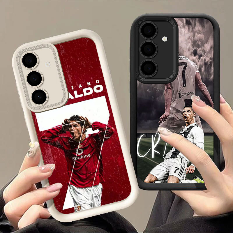 Cristiano R-Ronaldos Player Capa De Telefone Para Samsung S26 S25 S24 S23 S22 S21 Ultra Plus S25FE S21FE A37 A57 S24 Pro