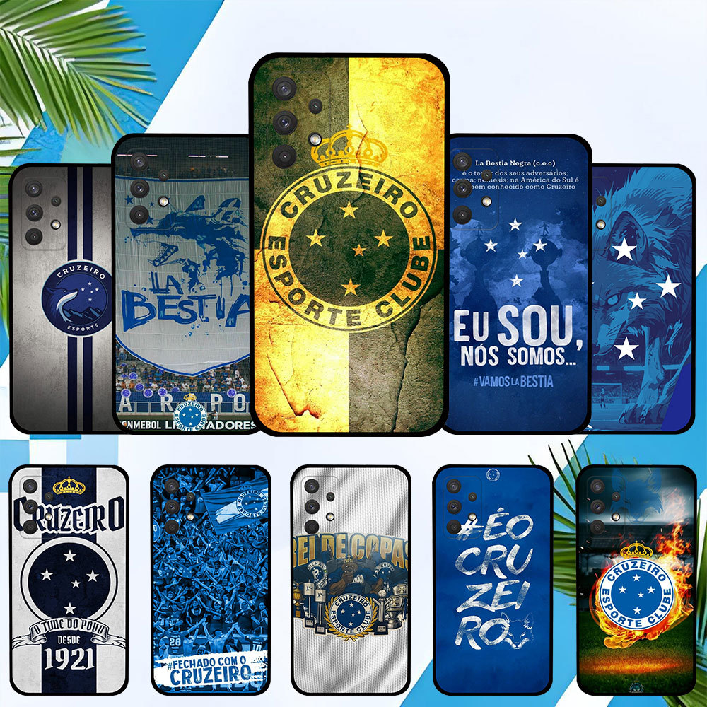 Capa Para Samsung Galaxy A03 A03Core A01 A02 M02 A02S A03S 62C9 Cruzeiro Cuidadosamente Trabalhada Caso De Telefone