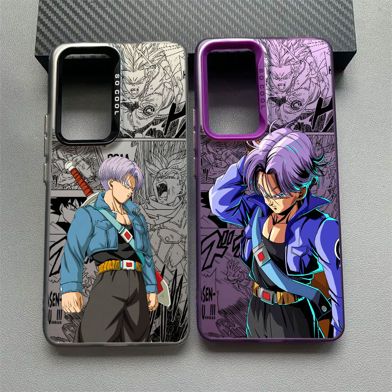 Capa De Telefone Dragon Ball Trunks Para Samsung A57 A56 5G A37 A36 A27 A17 A07 A54 A55 A35 A34 A32 A52 A53 A16 A26 A25 