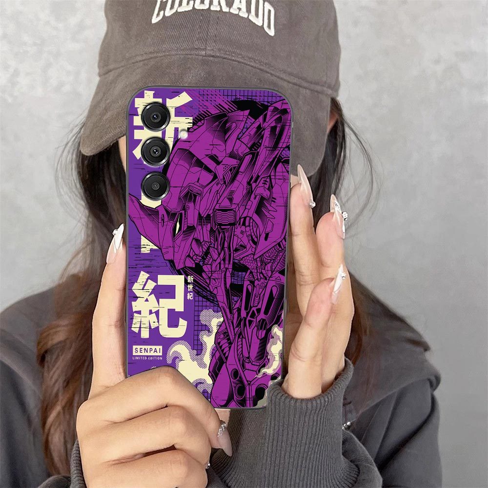 Neon Genesis Evangelion EVA 01 02 Capa De Telefone Para Samsung Galaxy A14 A15 A16 A17 A22 A23 A26 A27 A32 A35 A36 A37 A