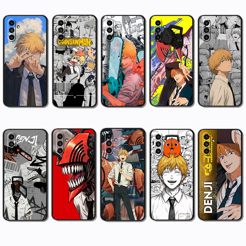 Moda Macio Preto Caso De Telefone Para Samsung Galaxy M15 M54 M62 M23 M14 M34 M3