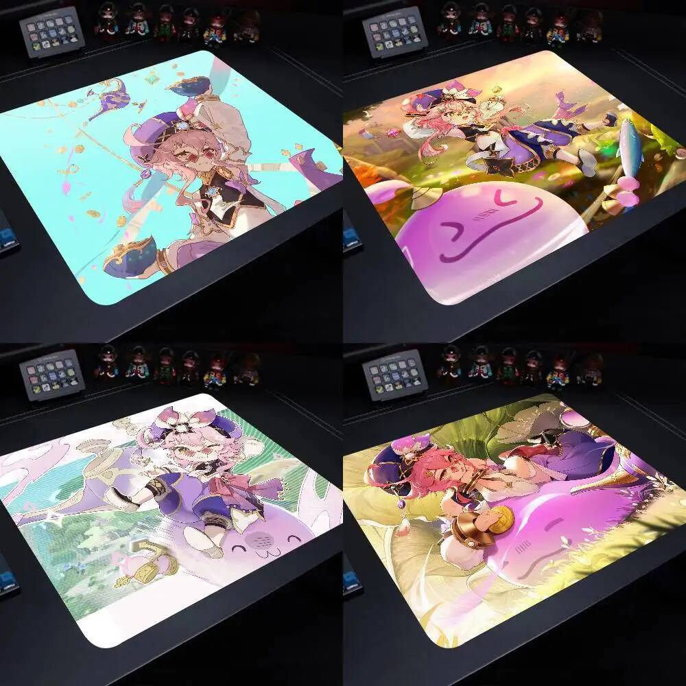 Dori Genshin Impacto Mouse Pad 22X18 Quadrado Acessórios De Computador Tapetes De Mesa De Jogo De Escritório Borracha An