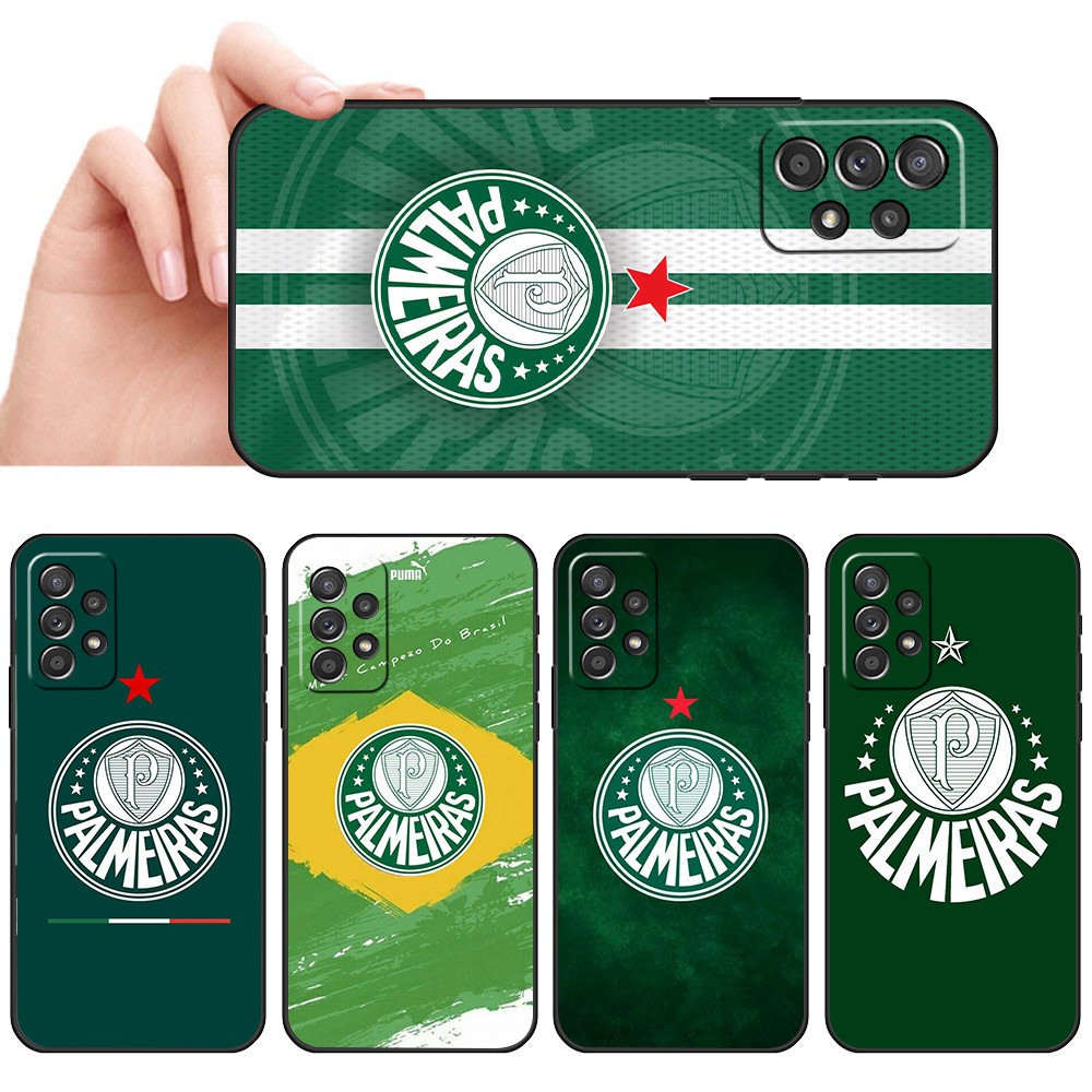 Telefone De silicone Macio À Prova D'água Samsung A50 A50S A52 A52S A53 A54 A55 A70 A71 A72 Natureza Verde Branco SP Cap