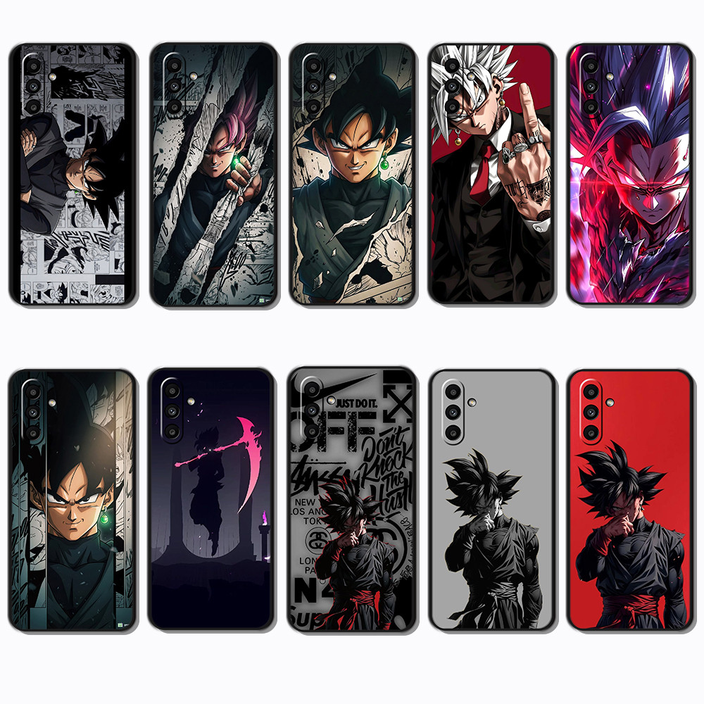 Moda Macio Preto Caso De Telefone Para Samsung Galaxy M15 M54 M62 M23 M14 M34 M3