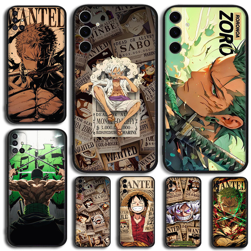 Para Samsung A01 Ue A02 M02 A03S A03 Core 164mm 166mm A04S A04E A04 A05 A05S A06 Anime Desenho Animado Uma Peça Luffy Zo