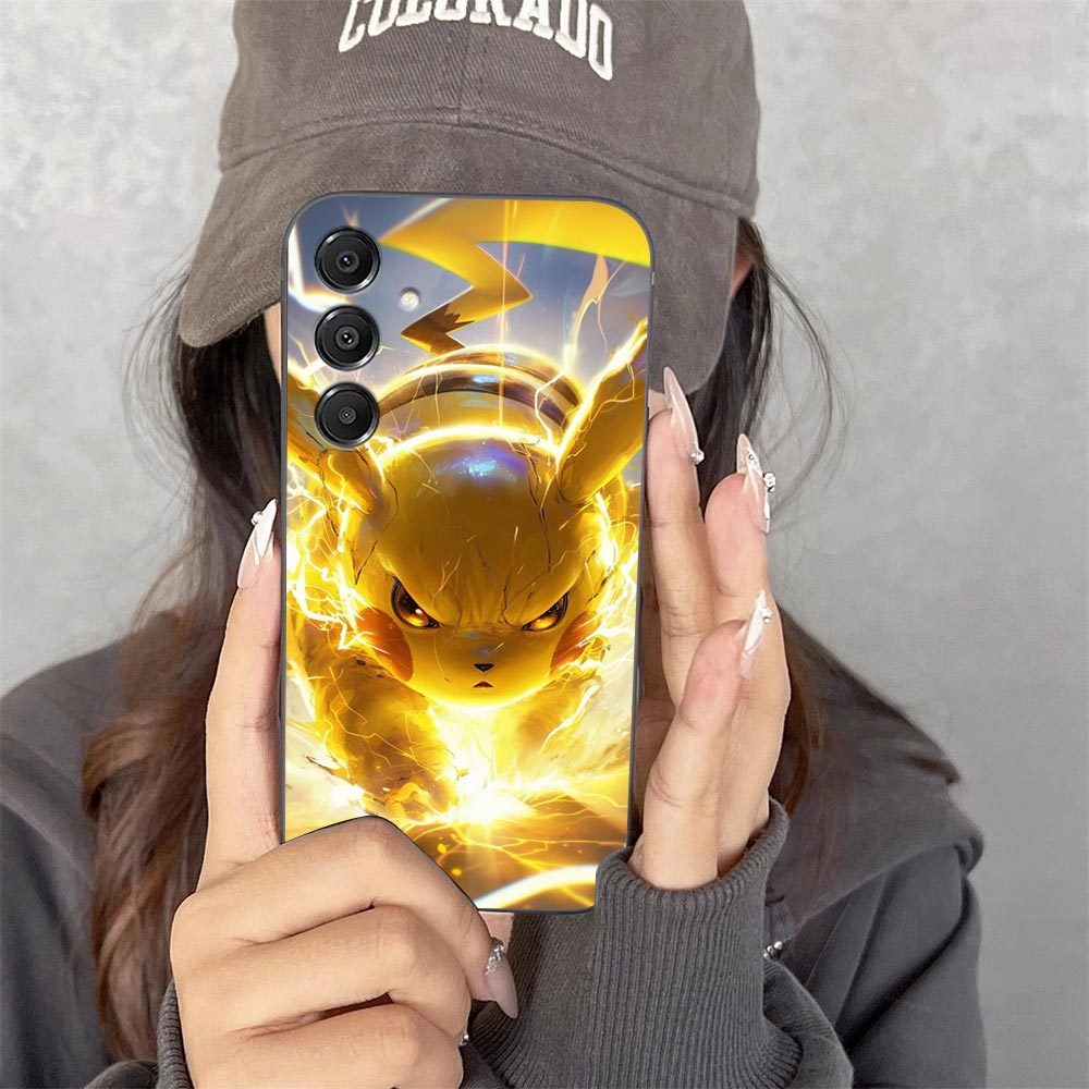 Pikachu Dinossauro Tartaruga Caso De Telefone Para Samsung Galaxy A14 A15 A16 A17 A22 A23 A26 A27 A32 A35 A36 A37 A51 A5