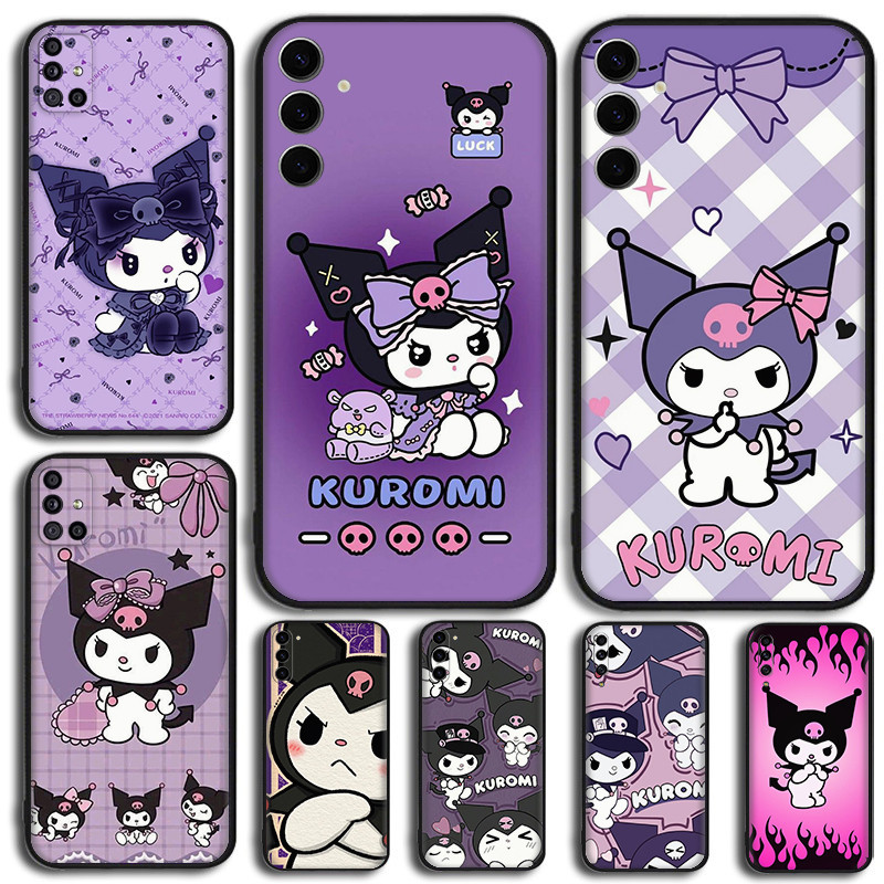 Para Samsung A01 Ue A02 M02 A03S A03 Core 164mm 166mm A04S A04E A04 A05 A05S A06 Bonito Desenho Animado kuromi 7Y20 Pret