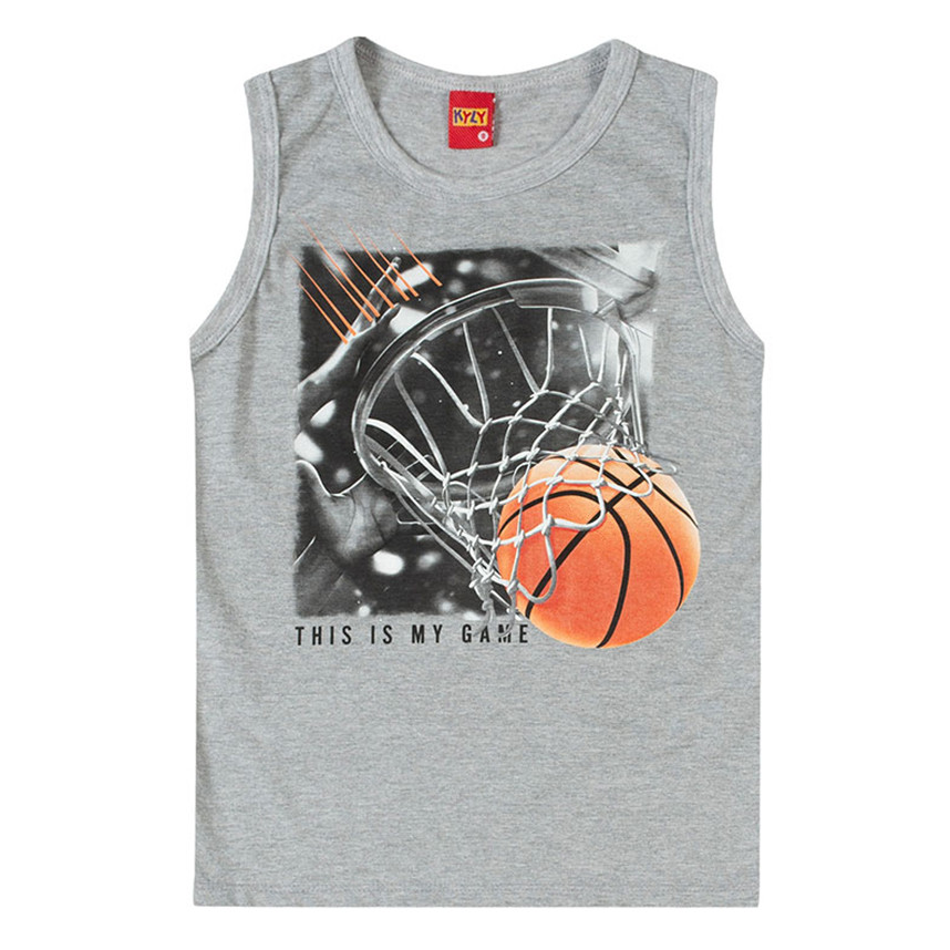 Camiseta masculina infantil Regata malha Estampa Skate estampado dia dia casual confortavel barata