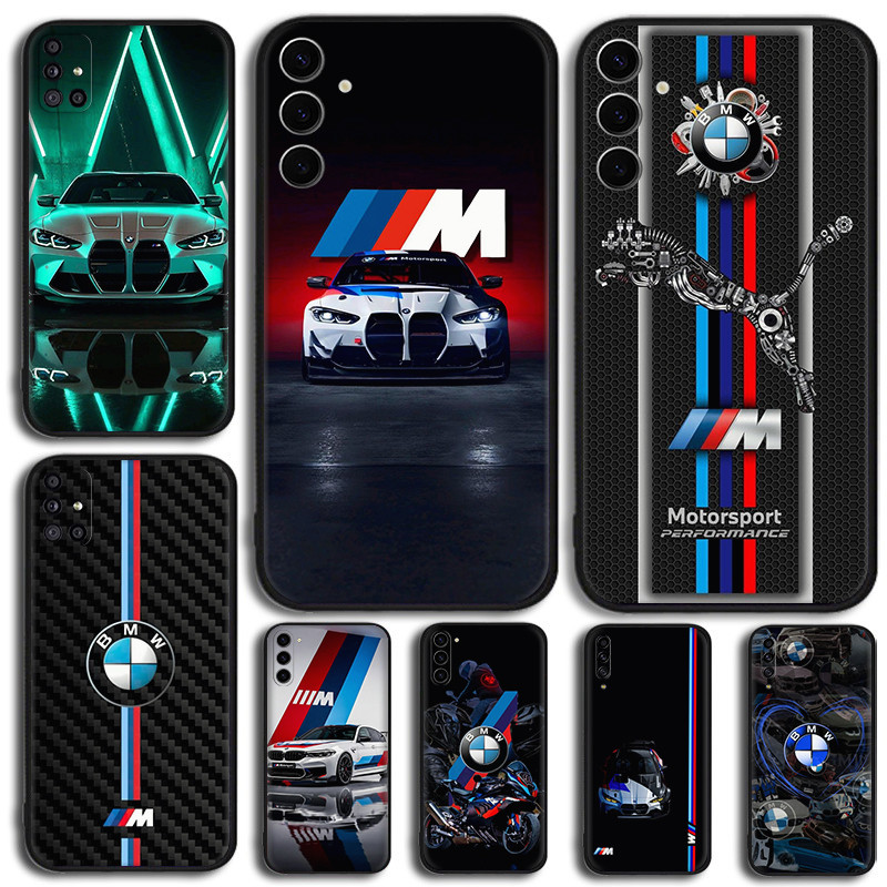 Para Samsung A01 Ue A02 M02 A03S A03 Core 164mm 166mm A04S A04E A04 A05 A05S A06 Carros bmw 7Y20 Preto TPU Capa De Telef