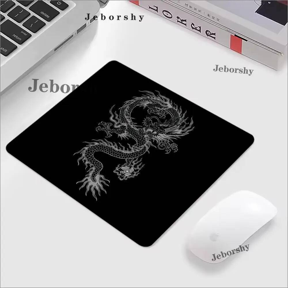 Mouse Pad De Dragão Japonês , Acessórios De Computador , Tapete De Mesa De Jogo De Escritório , Borracha Antiderrapante