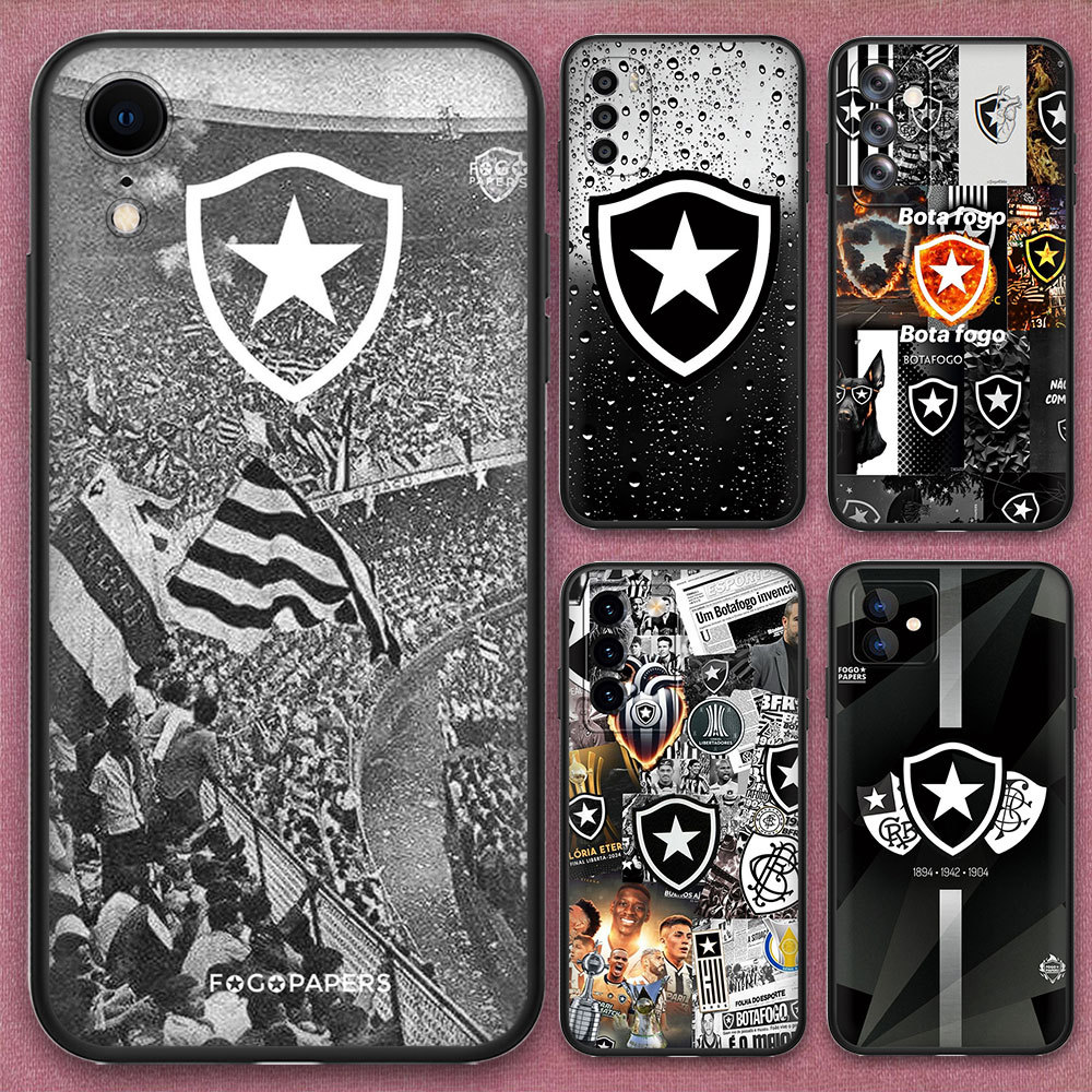 Capa De Telefone Para Samsung Galaxy A10 A10S A20 A20S A21 A30 A30S A50 A50S A70 G2E4 Botafogo
