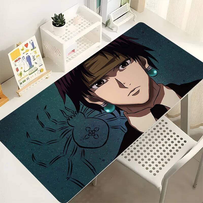 Mouse Pad Japão Laptop Anime Acessórios De Jogos Mousepad Gamer PC H-hunter x Teclado Computador Chrollo Tapete De Mesa