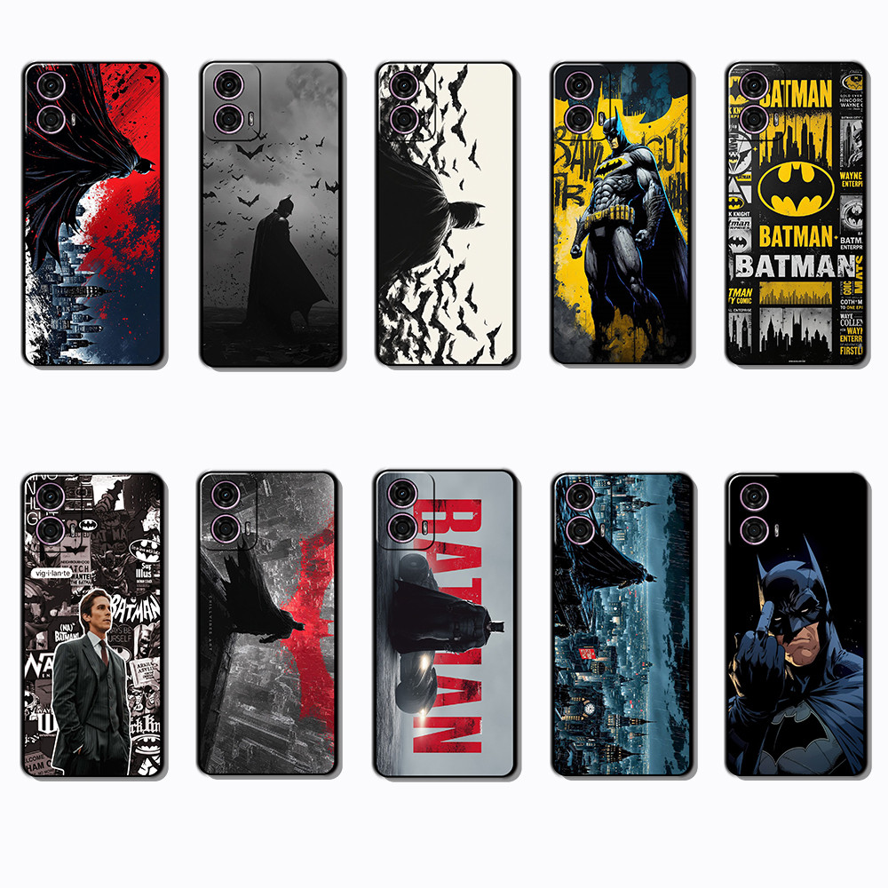 Capa De Telefone Preta Macia E Elegante Para Motorola Moto G24 G34 G85 G45 S50NE