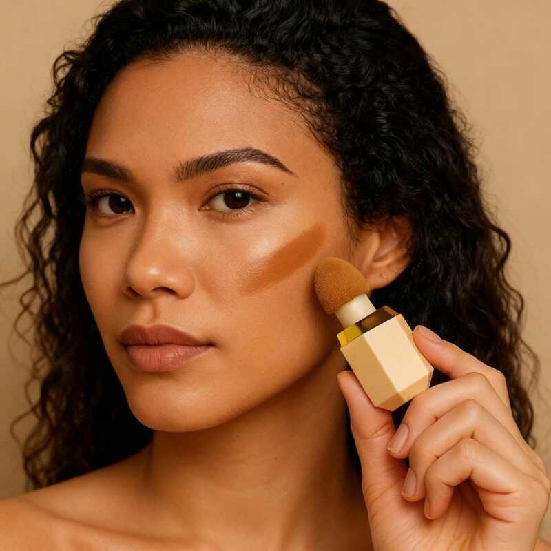 Contorno Facial Líquido Labranche - Cremoso e de Longa Duração para Contorno Natural LA7156 em Oferta na Shopee