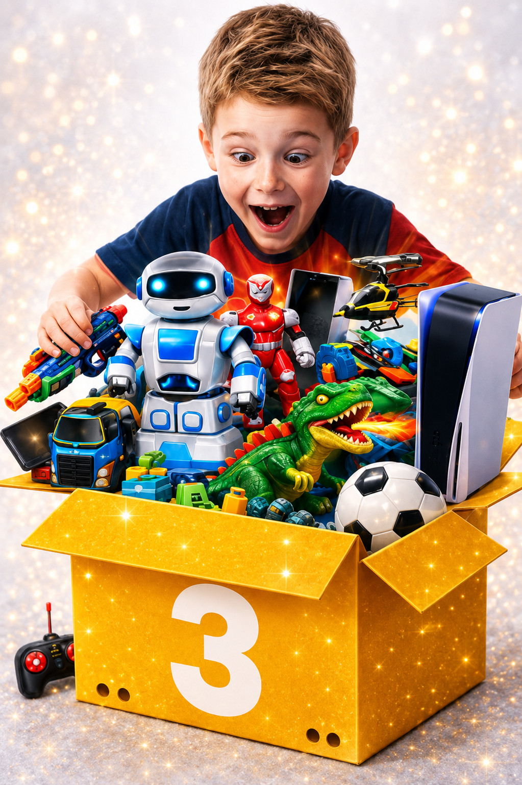 Kit 3 Brinquedos Infantis para Meninos Surpresa Brinquedos Sortidos Diversos Modelos Envio Aleatório