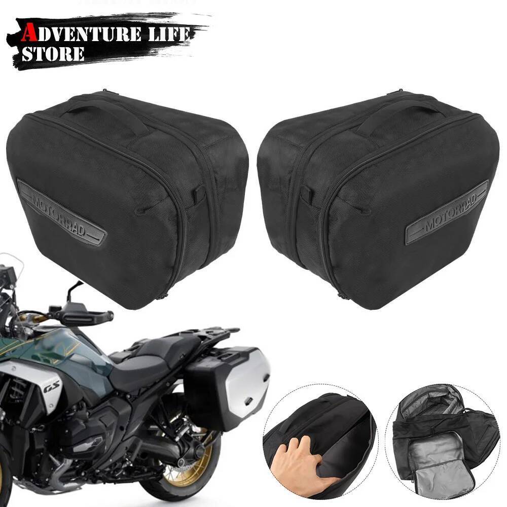 Para BMW R1300GS R 1300 GS 1300GS R1300 GS1300 Malas Da Motocicleta Iiner Saco Kit De Ferramentas Caso Lateral Pannier S