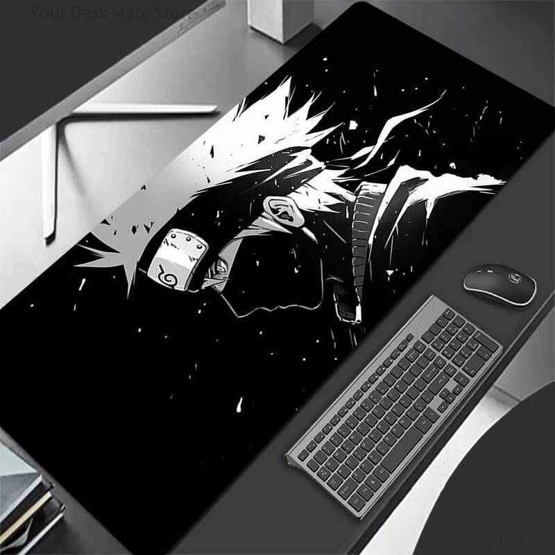 Mouse Pad Kakashi Hatake Teclado De Computador Tapete Mini Pc Grandes Acessórios De Jogos Mousepad XXL Gamer Mesa