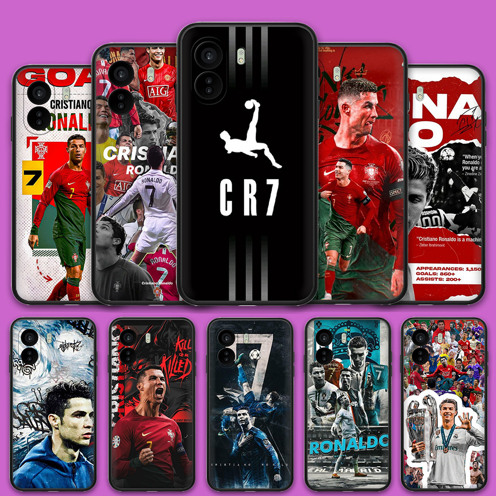 Capa De Telefone Para Samsung Galaxy A03 A03Core A01 A02 M02 A02S A03S EP54 CR7 Silicone Macio