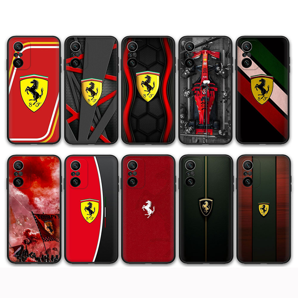 Capa De Telefone Em Estoque Pronto R409 Ferrari Samsung Galaxy A16 A06 A55 A35 M