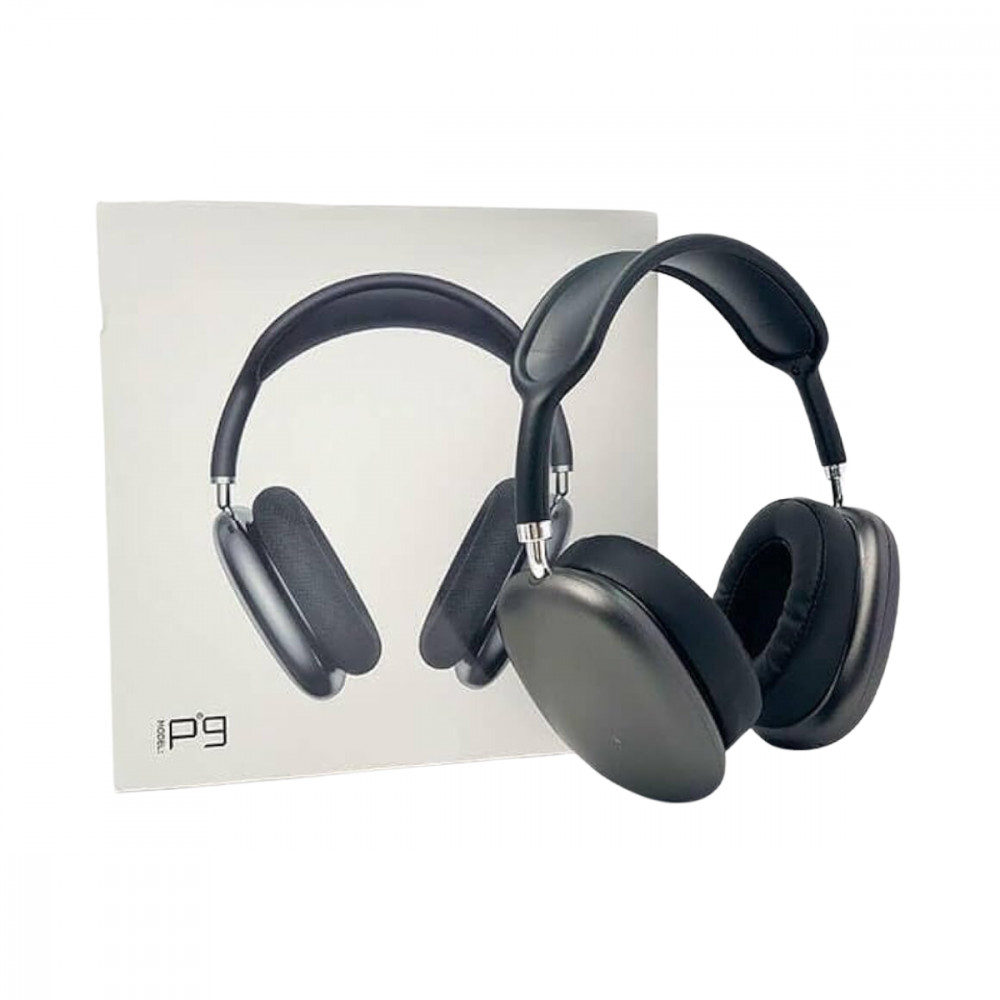 Fone de Ouvido Headphone Bluetooth Sem Fio Wireless P9 BLACK