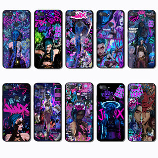 Capa De Telefone Preta Macia E Elegante Para Xiaomi Mi 8 Lite A1 5X League of Legends caseg