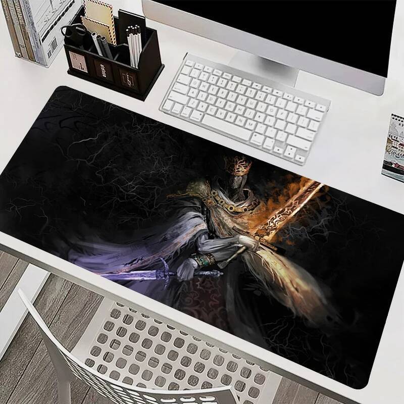 HD Personalizado Mouse Pad Grandes Acessórios De Jogos Armário Mousepad Computador De Escritório Almas Escuras Gamer Ani