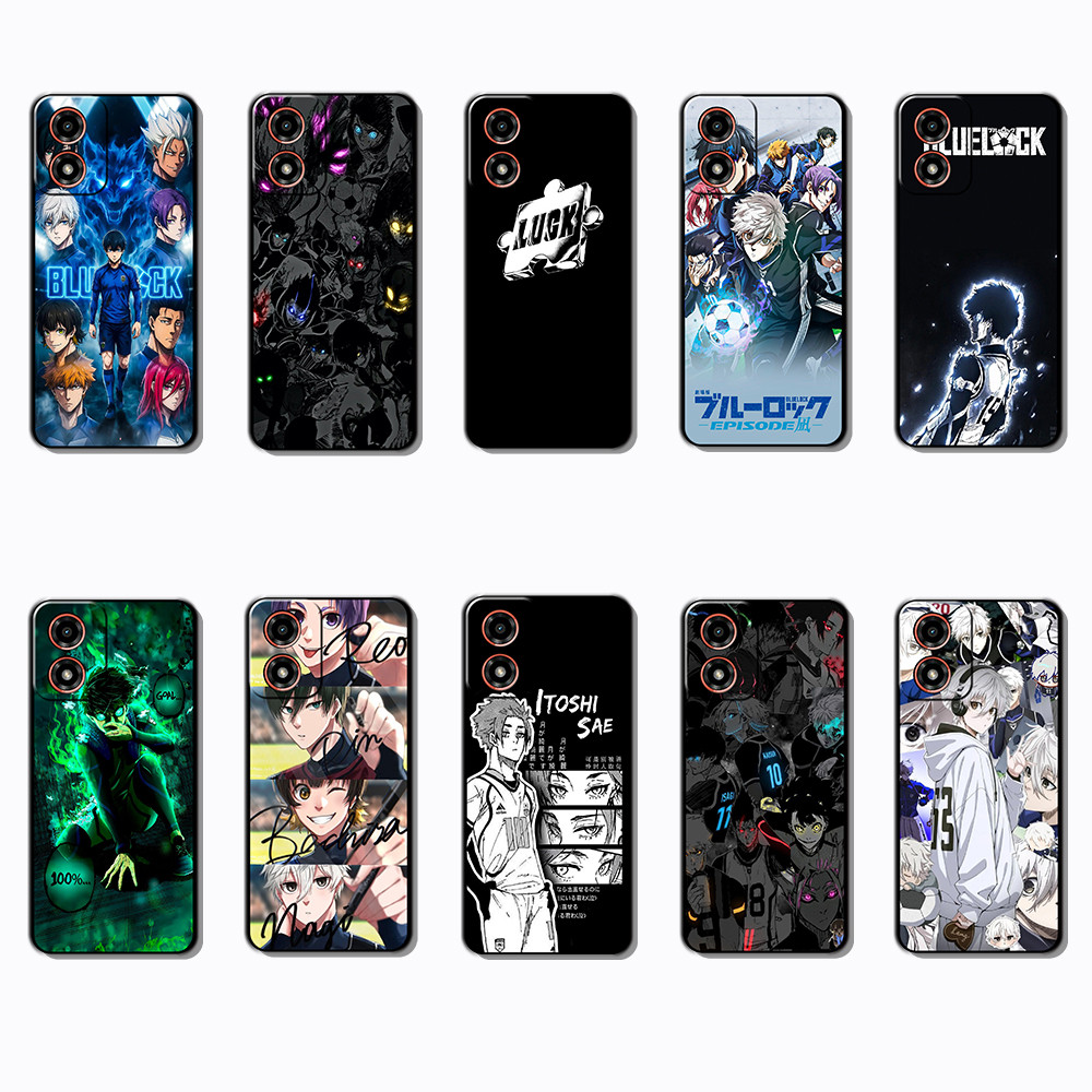 Capa De Telefone Preta Macia E Elegante Para Motorola Moto G04 G04S G05 G15 G35 